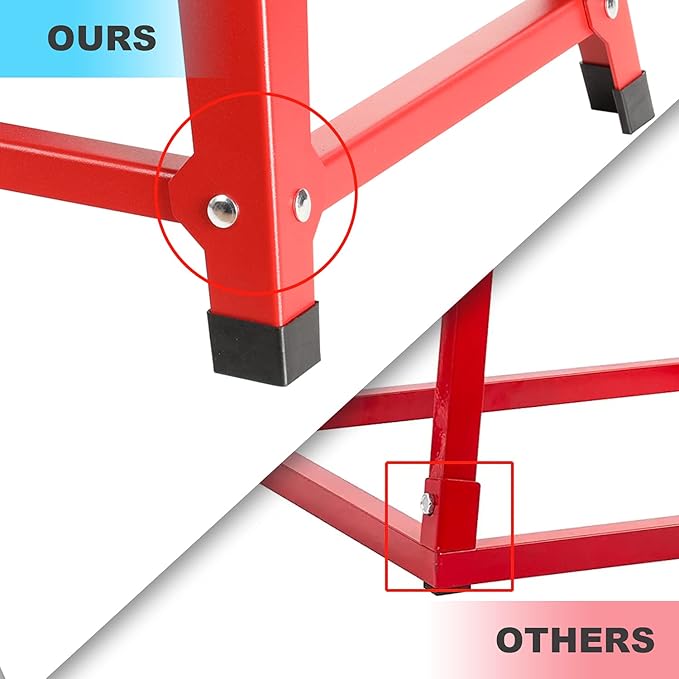 18 Inch Plyometric Platforms Boxes Step Up for Exercise Fitness Jump Box Jumping Plyo Box for Home Gym Training Conditioning Strength Training Red
