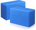 Yoga Blocks 2 Pack 9x6x3 Inches, Sturdy Foam Yoga Block, Premium EVA, Non Slip High Density for Pilates Meditation, Stretching and Toning