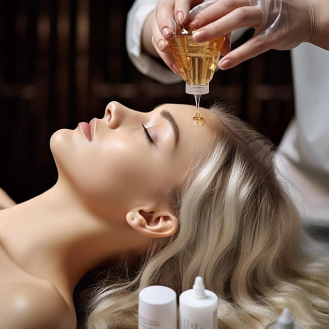 Glimmer Goddess Organic Facial Massage Oil for Organic Skincare Enthusiasts - Vegan, Body Lubricant, Unscented, Liquid, Nourishing Body Lubricant