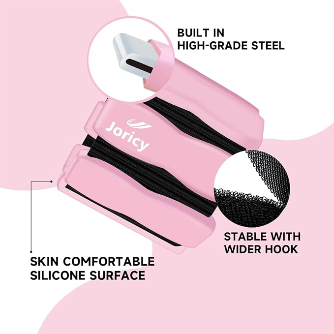 Wrist Ankle Weights for Women Men, Leg Arm Wrist Weights Bangles 1lb*2 1.5lb*2 2lb*2Wearable Weights Pilates Weighted Bracelet for Strength Training Walking Swimming Exercises Yoga Physical Therapy