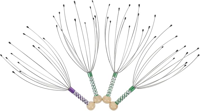 Healifty 12 Pcs Head Massager Scalp Massage Tool Scalp Massager Head Claw Massager
