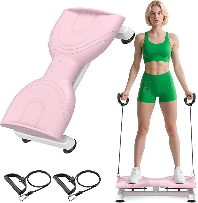 Waist Twist Machine, Twist Machine Exercise with 300 Lbs Weight Capacity, Ab Twist Board for Slim Waist and Core Ab Exercise,Noiseless Home Gym Equipment for Women Men