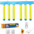 Reflex Challenge Game - Drop Sticks, Hand Eye Coordination, Reaction Training, 3 Adjustable Speeds, Upgrade Remote Control(B)