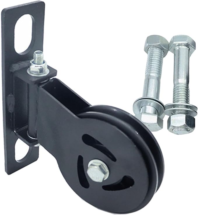 Gym Pulley Power Rack Mounted Silent Equipment DIY Fitness Pulley Attachment for Strength Training Low Row Exercise Home Gym
