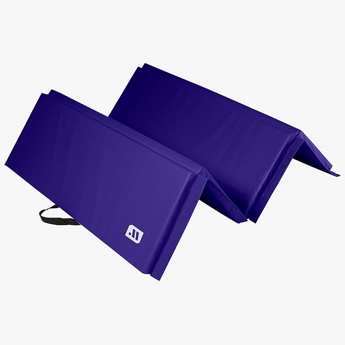 We Sell Mats - 4 ft x 6 ft x 2 - Personal Fitness & Exercise Mat for Home Workout - Lightweight and Folds for Carrying – All Purpose Gym Mat – Thick Mat for Yoga, Pilates, Stretches, Floor Exercises