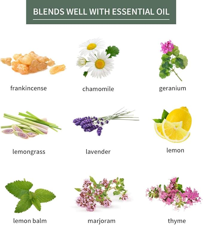 Sedbuwza Eucalyptus Essential Oil, Pure Organic Eucalyptus Fragrance Oil for Diffuser, Humidifier, Soap, Candle, Perfume