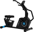 Recumbent Exercise Bike for Home, Stationary Bike with Arm Exerciser, 16-Level Magnetic Resistance, Bluetooth App, LCD Monitor, Heart Rate, Heavy-Duty Frame, Low-Impact Cardio & Physical Therapy, 450LBS Capacity