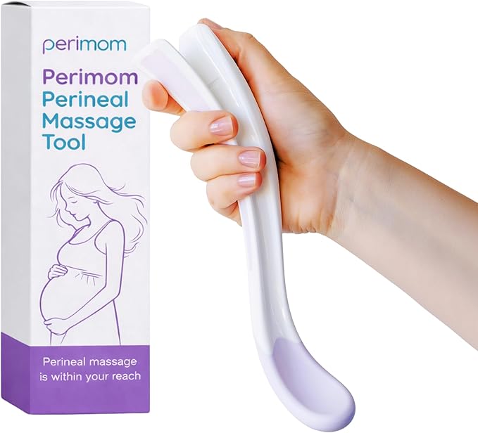 Perimom Perineal Massage kit for Birth Prep - The Premium Perineal Massage Tool for Ultimate Stretching