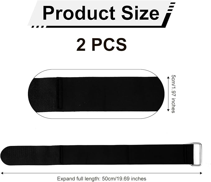 2pcs Ellipse Leg Exerciser Machine Pedal Straps, Traction Bands for Under Desk Elliptical Peddler Foot Exercises Machine Band Replacement for Seniors Fitness Home Office Accessories