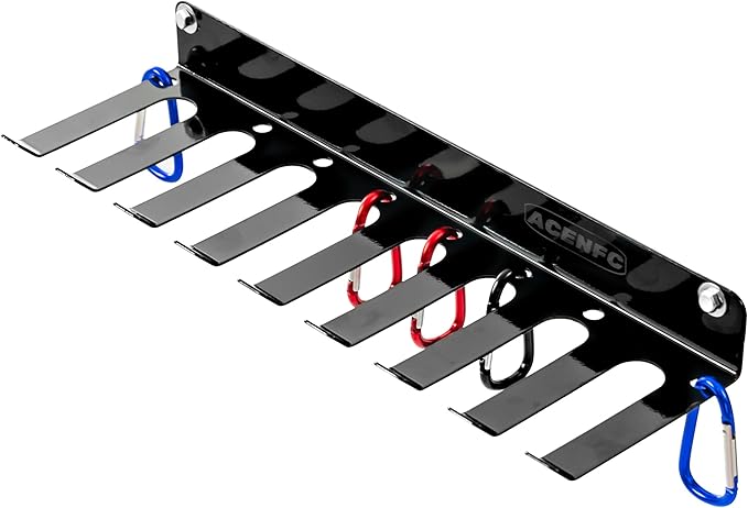 Wall-Mounted Gym Organizer, Resistance Band Storage Rack, Barbell Holder Wall Mount, Dumbbell Storage, Home Gym Accessories Holder