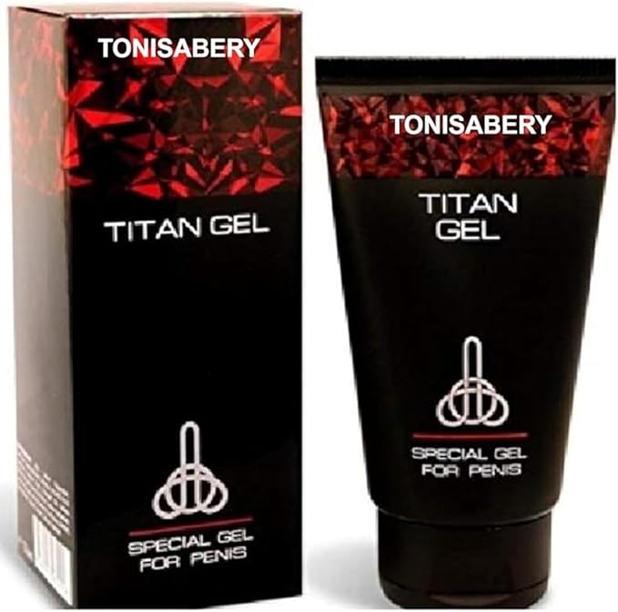Tonisbery Enlargement Gel Red for Men, Natural Massage Cream 50ml