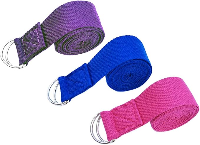 5 Piece Yoga Equipment Set EVA Blocks Cotton Stretching Strap Non Slip Knee Pad Pilates Fitness Kit