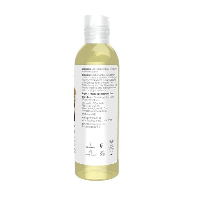 NOW Foods Sweet Almond Oil - 4oz.