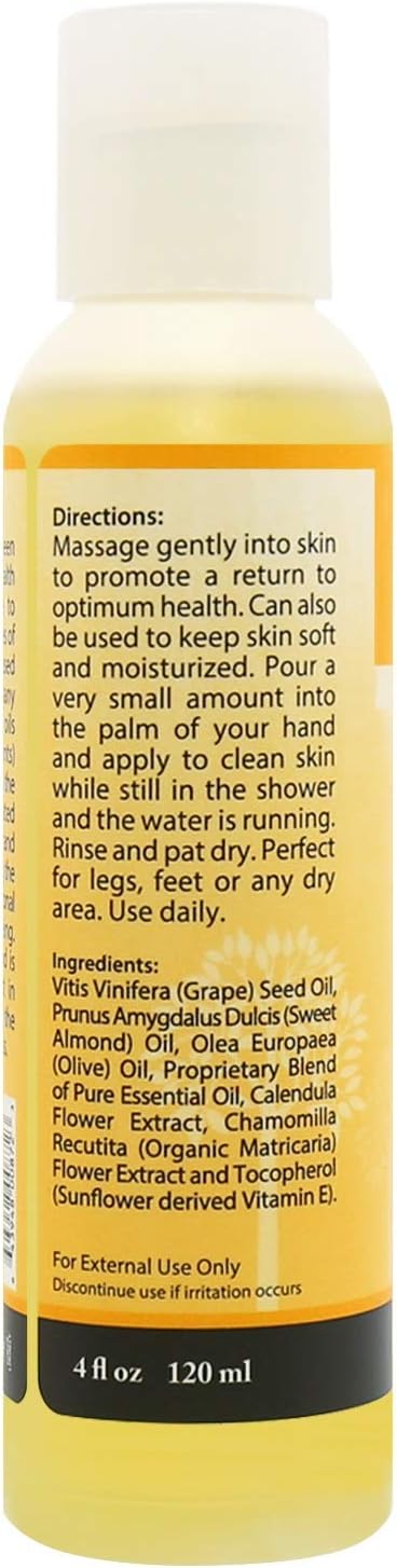 Plantlife Massage Oil 3-Pack - Absorbs Deeply into The Skin and is Circulated Throughout, Providing Optimum Benefit to The Mind and Body - Made in California 4 oz
