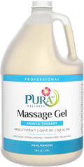 Arnica Therapy 1 Gallon Massage Gel, Arnica Extract, Professional, Massage Therapy, Deep Tissue, Unscented, Hypoallergenic, Natural Ingredients, Skin Hydrating, Moisturizing, Muscle Relief