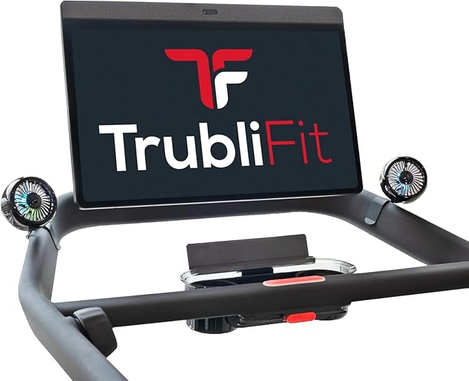 TrubliFit Fan for Peloton Bike & Peloton Treadmill - Accessories for Peloton - Fits Original Bike, Bike+ or Tread - No Batteries or Charging Required