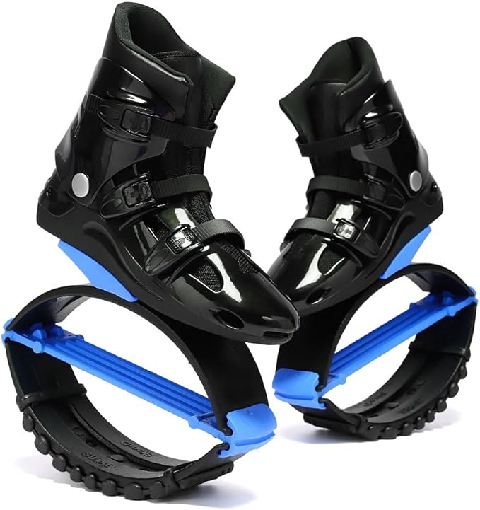 Kangaroo Jump Shoes for Women & Men – Adult Moon Shoes with 4 Springs, Low-Impact Fitness Jumping Boots for Exercise, Weight Loss, Cardio