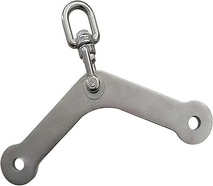 Pull Down Attachment Cable Machine Accessory for Adults Workout Stainless Steel Strength Training Pull Conversion Plate