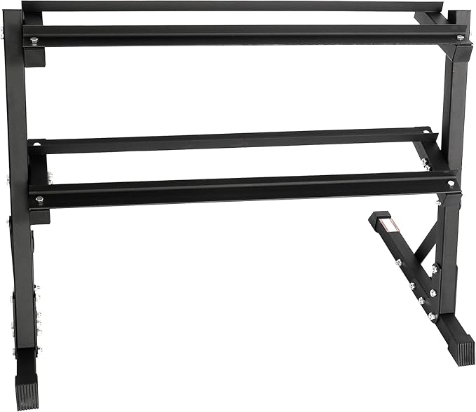 Fitvids Dumbbell Rack 2 Tier Weight Rack for Home Gym