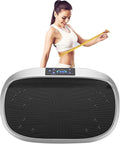 Vibration Plate w Resistance Bands, Vibration Plate Exercise Machine, 99 Levels of Intensity, Vibration Platform Home Gym Equipment for Whole Body Workout