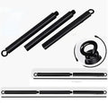 Pilates Bar Resistance Bar, Portable Steel Body Sculpting Stick for Home Yoga & Workout, Adjustable 2 or 3 Section Tension Rods for Strength Training
