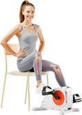 Mini Exercise Bike for Adults Under Desk Exercise Bike, Electric Pedal Exerciser for Seniors & Leg/Arm Fitness,12 Adjustable Speeds & LCD Display, Portable Exercise Bike for Seniors Home Leg Exercise