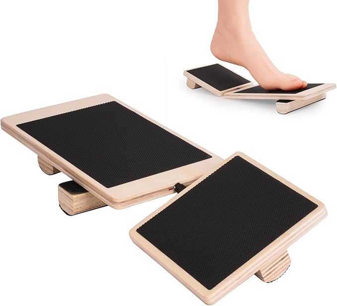 Ankle Balance Board Strengthener Single Foot Posture Corrector for Physical Therapy and Relieve Daily Foot Discomfort,Portable and Adjustable Feet Exerciser for Adults