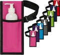 Royal Massage Oil Bottle Holster with Adjustable Strap – Hands-Free Waist or Shoulder Pouch for Therapists – Fits Most Pump Bottles – 8 Color Options - Bottle Not Included (Pink)