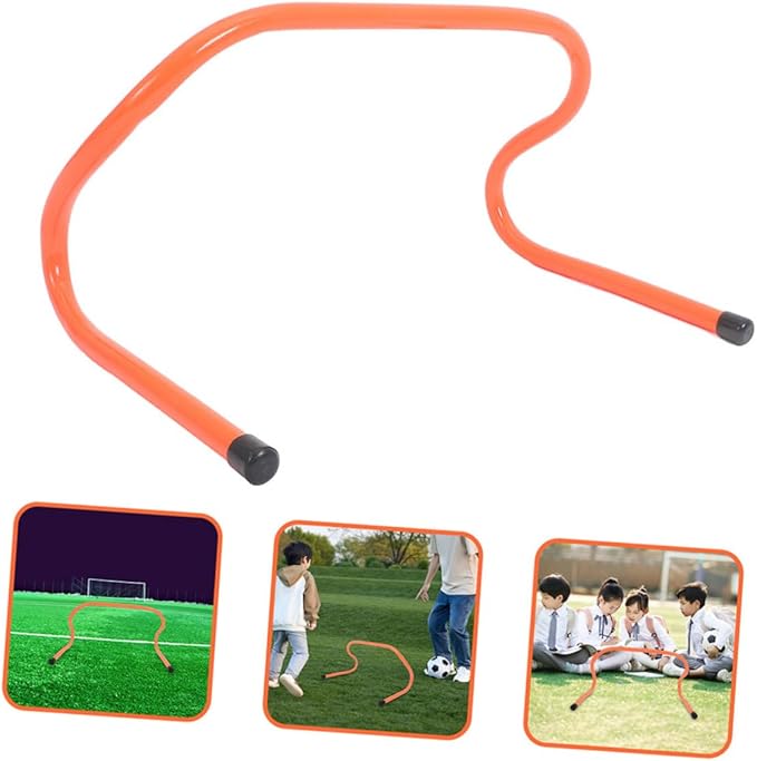 Cabilock 3pcs Agility Hurdles 15cm Plastic Speed Hurdles Football Training Equipment for Youth Soccer Agility and Running Training