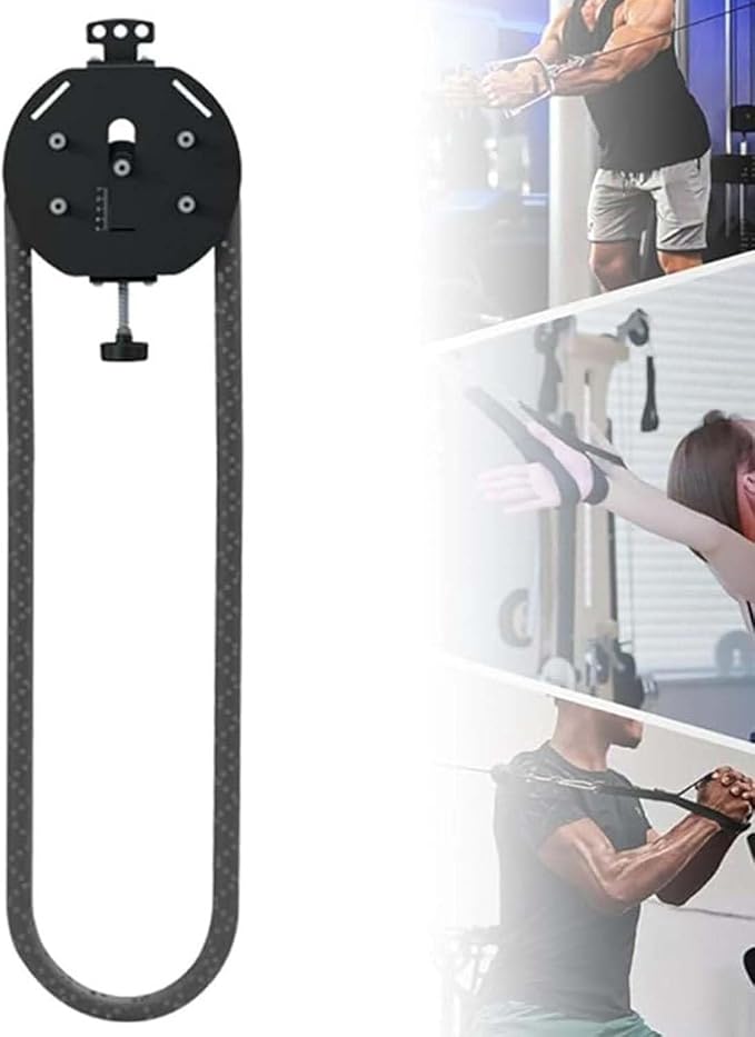 Endless Rope Trainer, Adjustable Resistance Fitness System,Provides A Versatile Full-Body Workout with A 4-Meter Rope and 30 Kg (66 Lbs) Max Resistance. Ideal for Targeting Arms