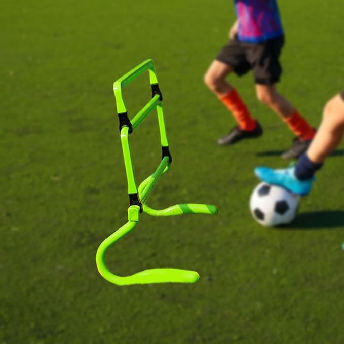 Agility Training Hurdles 4 Height Adjustable Portable Speed Training Equipment for Obstacle Courses