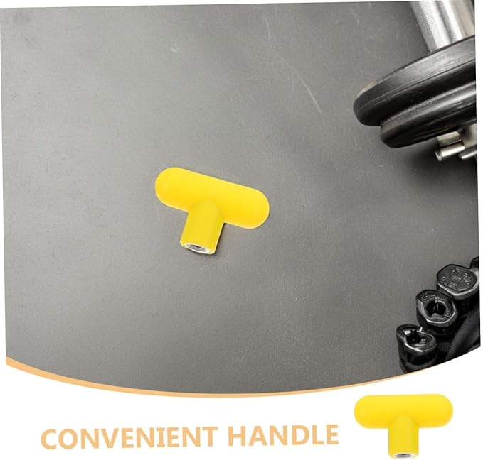 2pcs Fitness Equipment Handles Ergonomic Gym Exercise Grip Attachments for Cable Machines Resistance Bands Yellow Arm Wrestling Strength Training