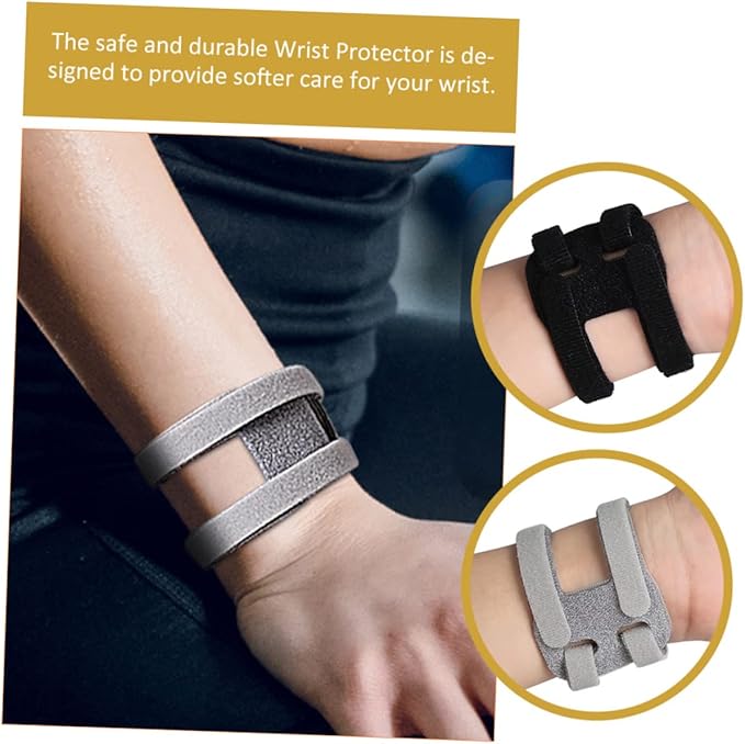 Yoga Wristband Wrist Support Brace Elastic Strap for Sprain Recovery and Joint Protection in Sports Fitness 12.20X1.77In