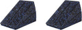 6pc Leg Stretcher Foot Squat Wedge Foam Slant Board for Squats Calf Raise Block Yoga Wedge Equipment