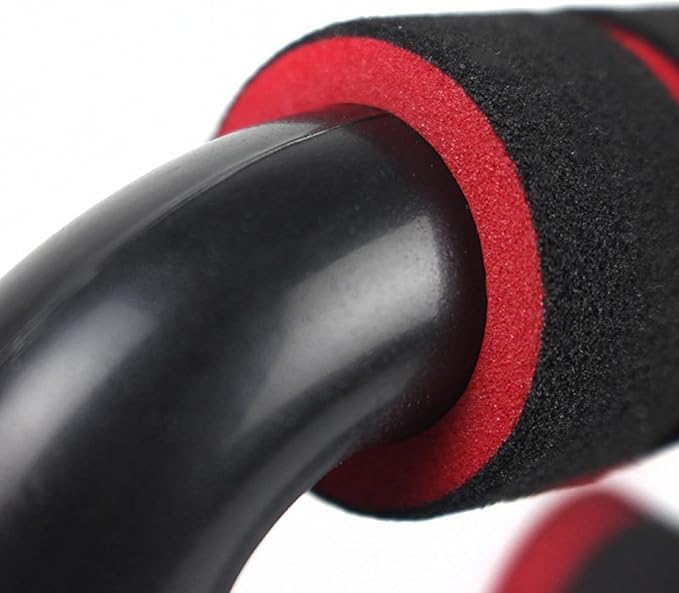 Professional Push Up Stands H Type Construction for Increased Ranges of Motion in Strength Training Exercises Regulable Push Up Platforms