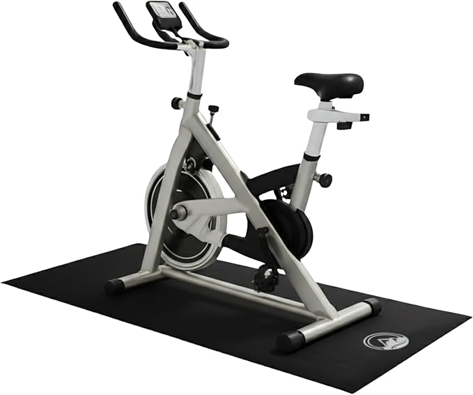 Treadmill & Exercise Equipment Mat – Non-Slip, Waterproof Pad for Bike, Walking Pad, Elliptical or Home Gym – Noise-Reducing Workout Floor Protector by Wakeman