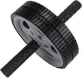 Portable Dual Wheel Ab Roller Wheel for Core Strengthening with Non-slip Handles Home Abdominal Workout Equipment for Men and Women