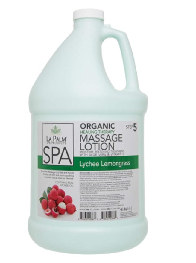 Healing Therapy Massage Lotion | 1 Gal (Lychee Lemongrass)