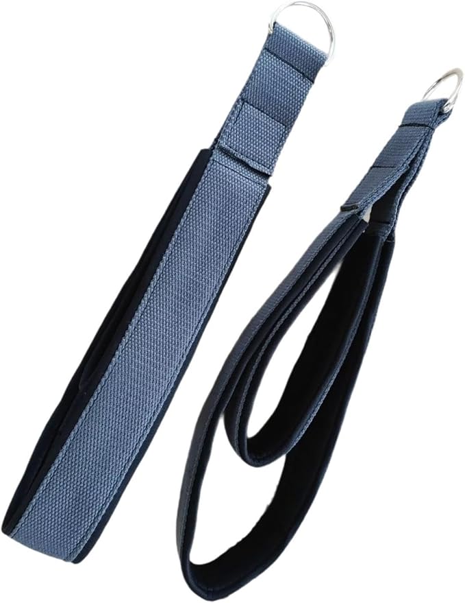 Pilates Double Loop Straps,Foot and Hand Straps,D Workout Equipment Accessories,1 Pair Exercise Double Loops for Studio
