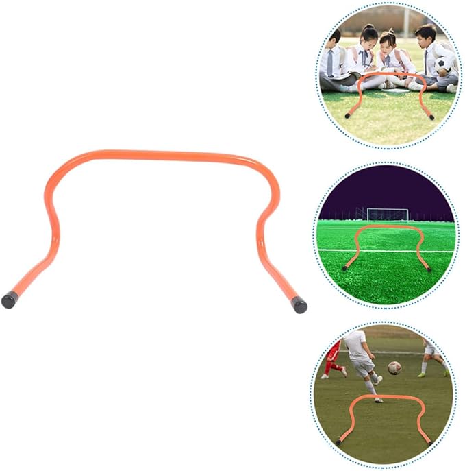 Yardwe 3pcs Sports Training Hurdles Professional Plastic Agility Hurdles for Boys and Girls for Football Practice Improve Speed Flexibility Coordination and Balance