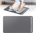 Under Desk Elliptical Mat - Non-Slip Exercise Equipment for Peloton Bike, Small Exercise Mat for Desk Workout Equipment