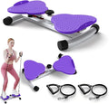 Exercise Twist Boards,Waist Twister Machine Exercise,Balance Board for Foot Massage and Weight Loss(Pink)