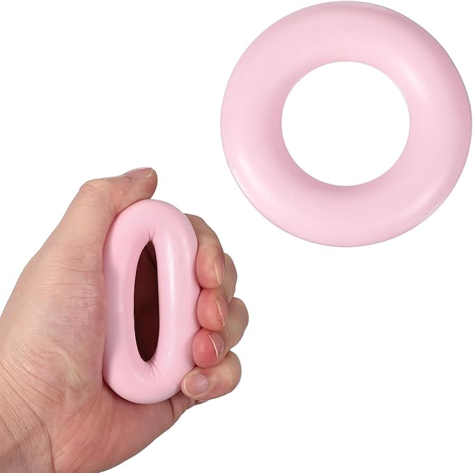 Grip Strength Trainer Rings, Portable Hand Grip Strengthener Finger Forearm Strengthener - Fitting for (Athletes/Rock Climbing/Workout/Fitness)