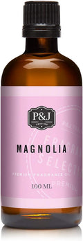 P&J Fragrance Oil | Magnolia Oil 100ml - Candle Scents for Candle Making, Freshie, Soap Making Supplies, Diffuser Oil Scents
