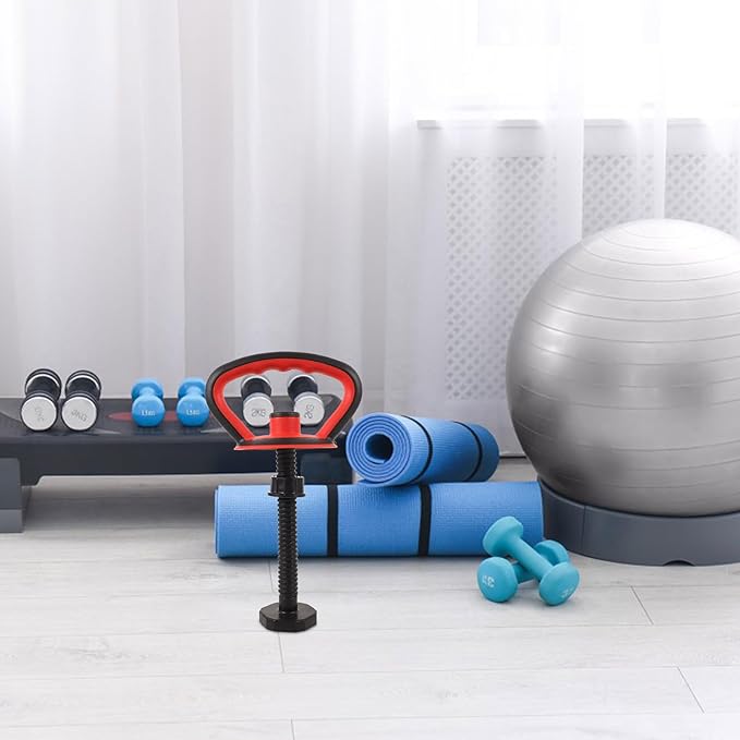 Kettlebell Handle Grip Replacement Set with Nut Sturdy Fitness Equipment Attachment Sturdy Handle Bar for Home Gym Strength Training and Kettlebell Swing Exercises