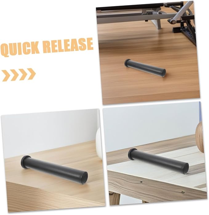 Gym Barbell Sleeve and Converter Attachment, Plastic Round Handle Grip for Φ48mm Barbell, Fitness Equipment Accessory for Weight Plate Compatibility and Strength Training