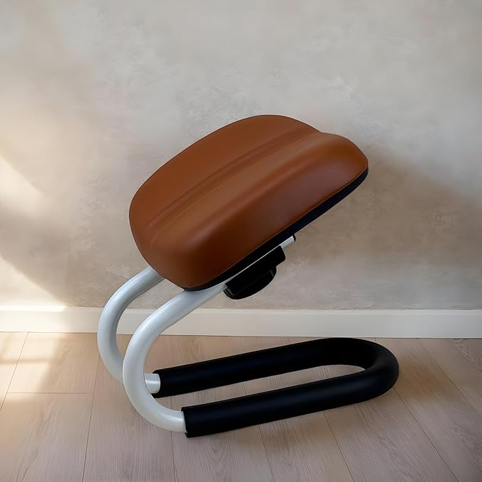Prayer Stool, Sleek, - Sturdy Portable Metal Knee Meditation Stool, Adjustable with Cushion Sponges, Sleeve Legs That Won't Be | Multipurpose Outdoor Indoor Utility Premium