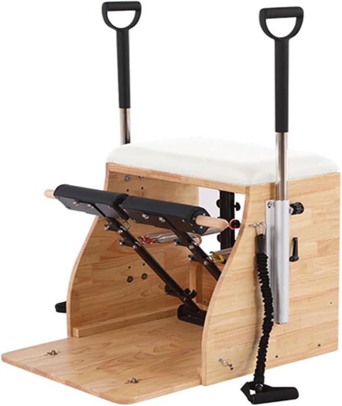 Pilates Chair, Professional Stability Pilates Chair, Home Pilates Equipment, Professional Pilates Chair with Handles, Suitable for Home Use.