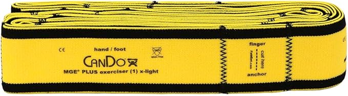 CanDo Multi-Grip Exerciser Plus, 6 Foot Exerciser, 9 Loops,