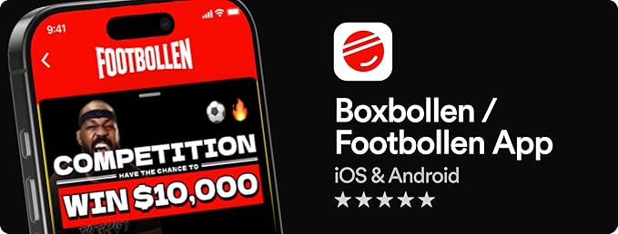 Footbollen Kick Ball – Interactive Soccer Training for Kids, Teens & Adults | Improve Foot-Eye Coordination, Agility & Ball Control